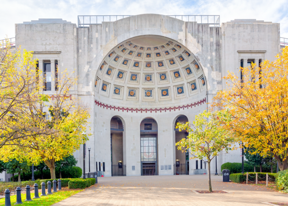 Ohio State University Stadium.