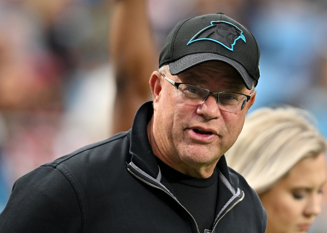 David Tepper at Carolina Panthers game.
