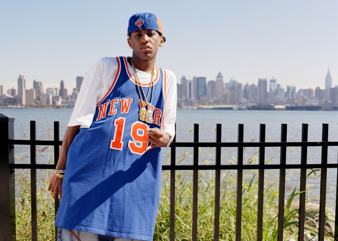 Fabolous poses in Hoboken.