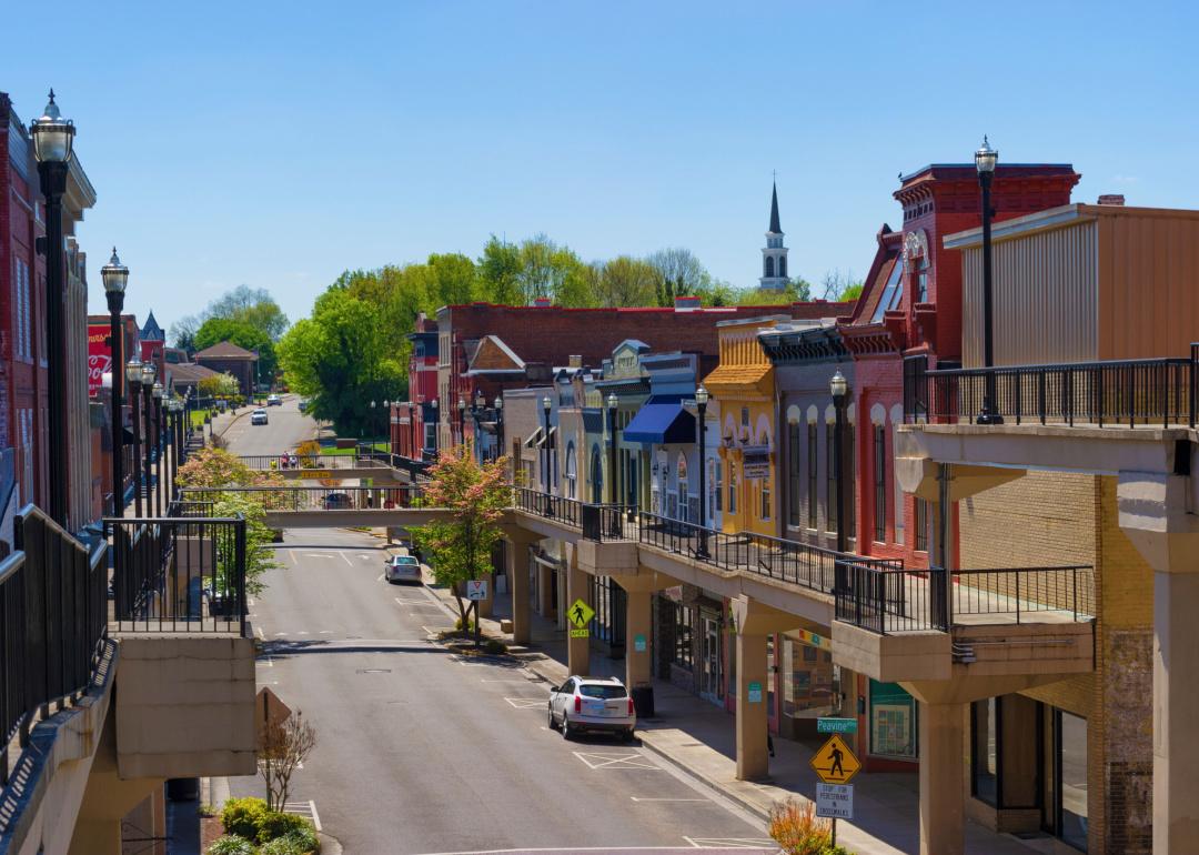 Historic district in Morristown.