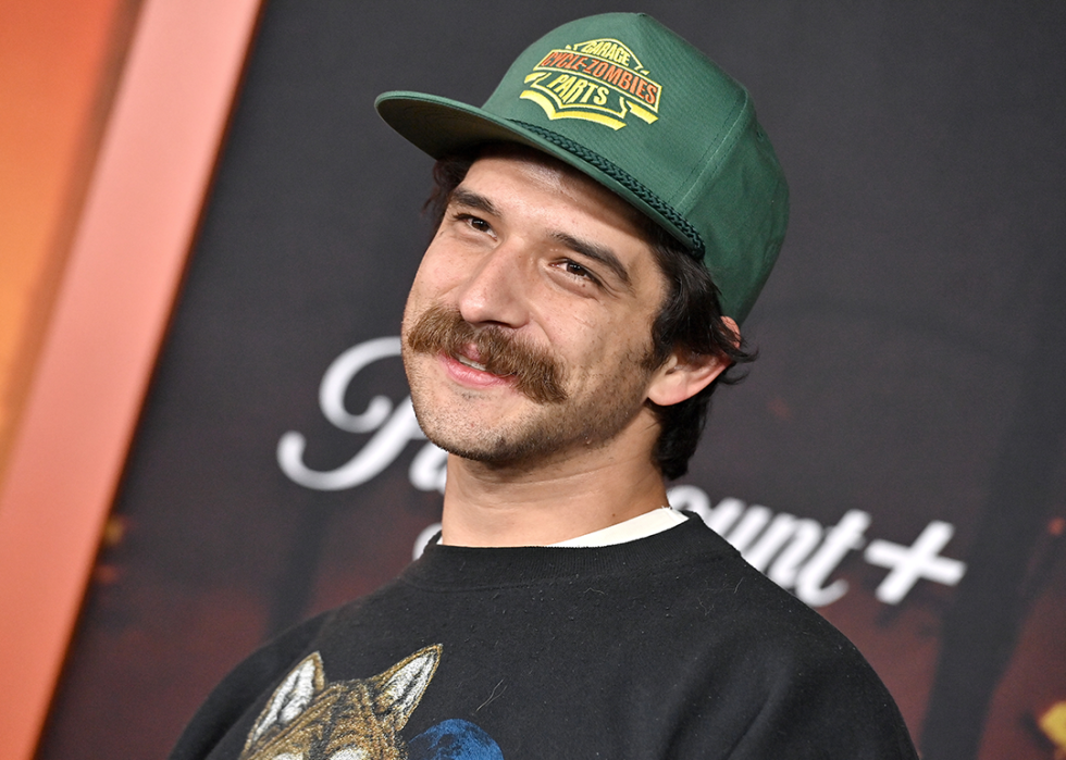 Tyler Posey attends the Los Angeles Premiere of Paramount+'s "Wolf Pack”.