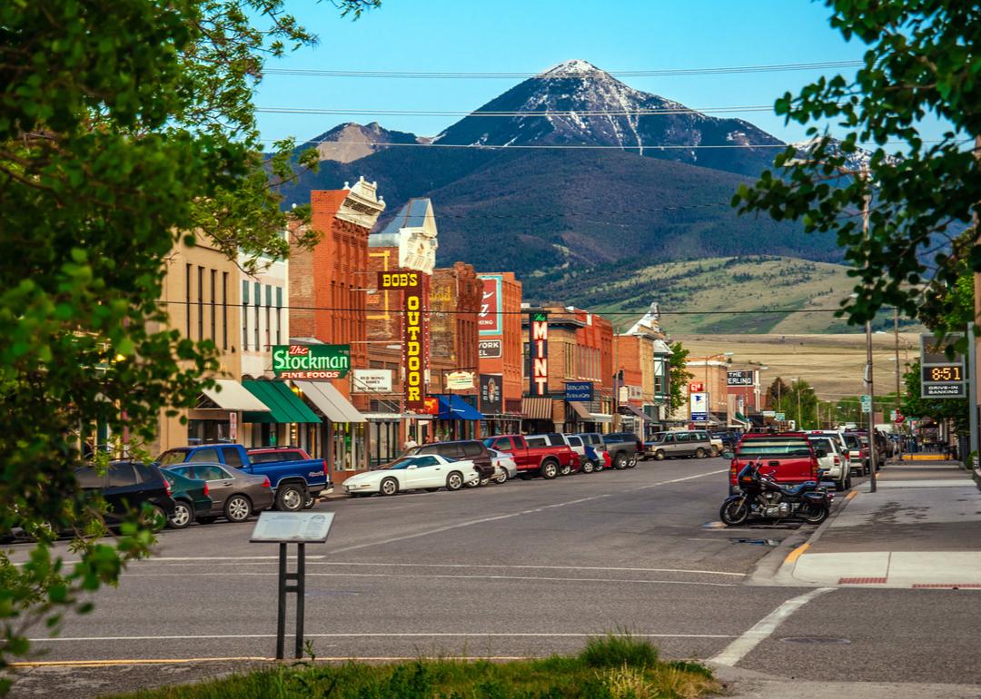 Historic center of Livingston.
