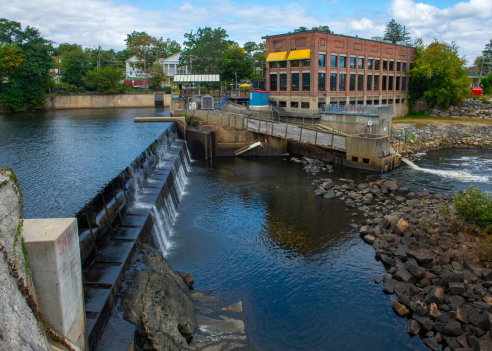Jackson Falls Dam on Nashua River
