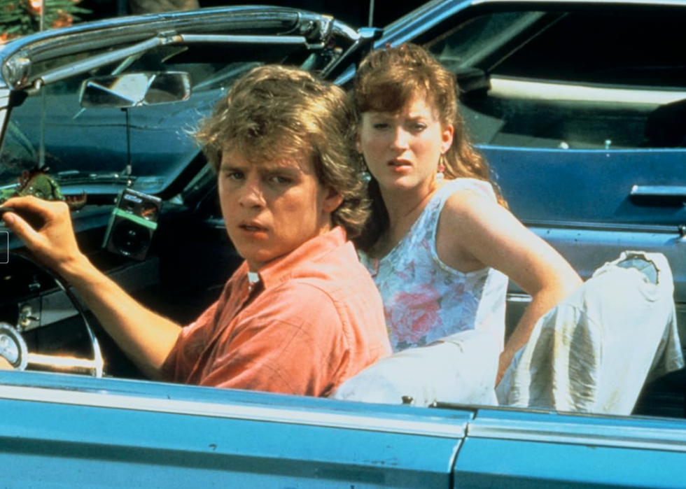 Kim Myers and Mark Patton in ‘A Nightmare on Elm Street 2: Freddy's Revenge’.