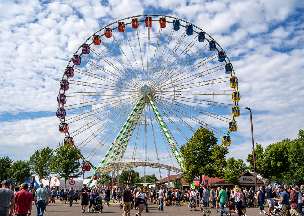Minnesota State Fair in Falcon Heights.
