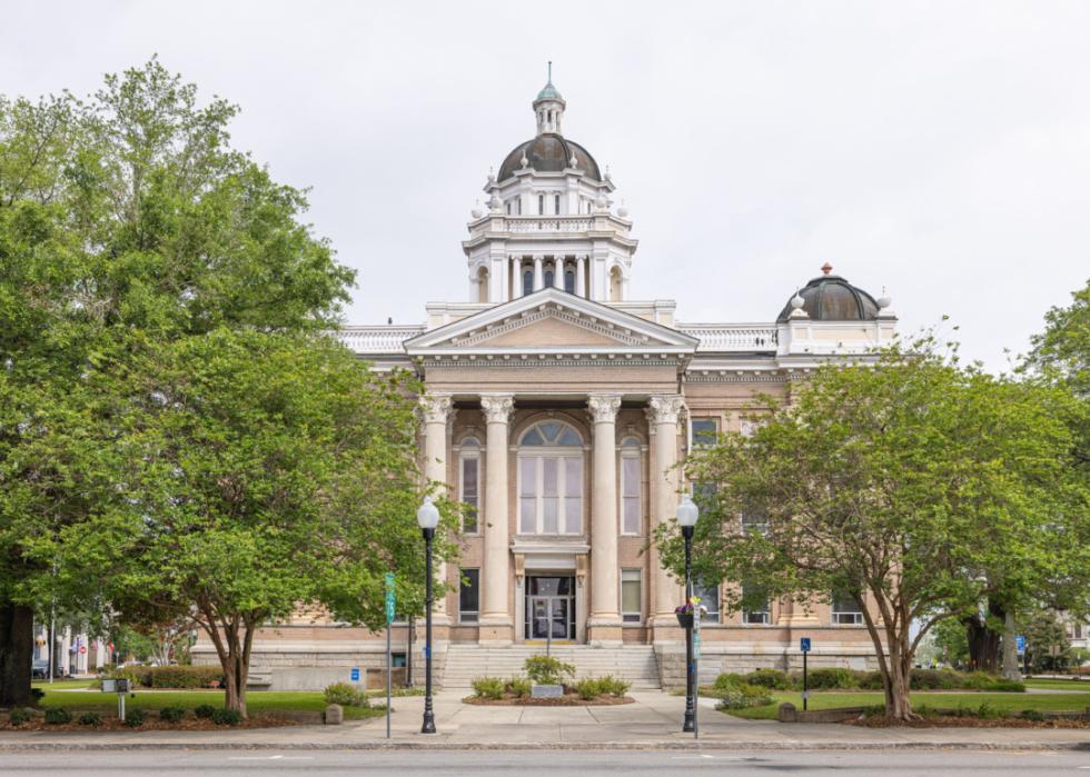 The Lowndes County Courthouse in Valdosta.