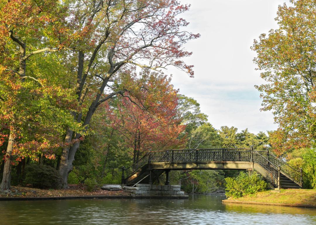 Park bridge in Providence.