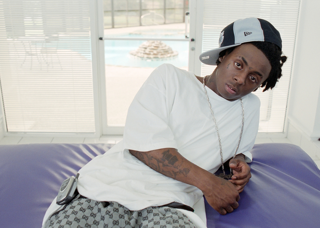 Lil' Wayne poses for a portrait.