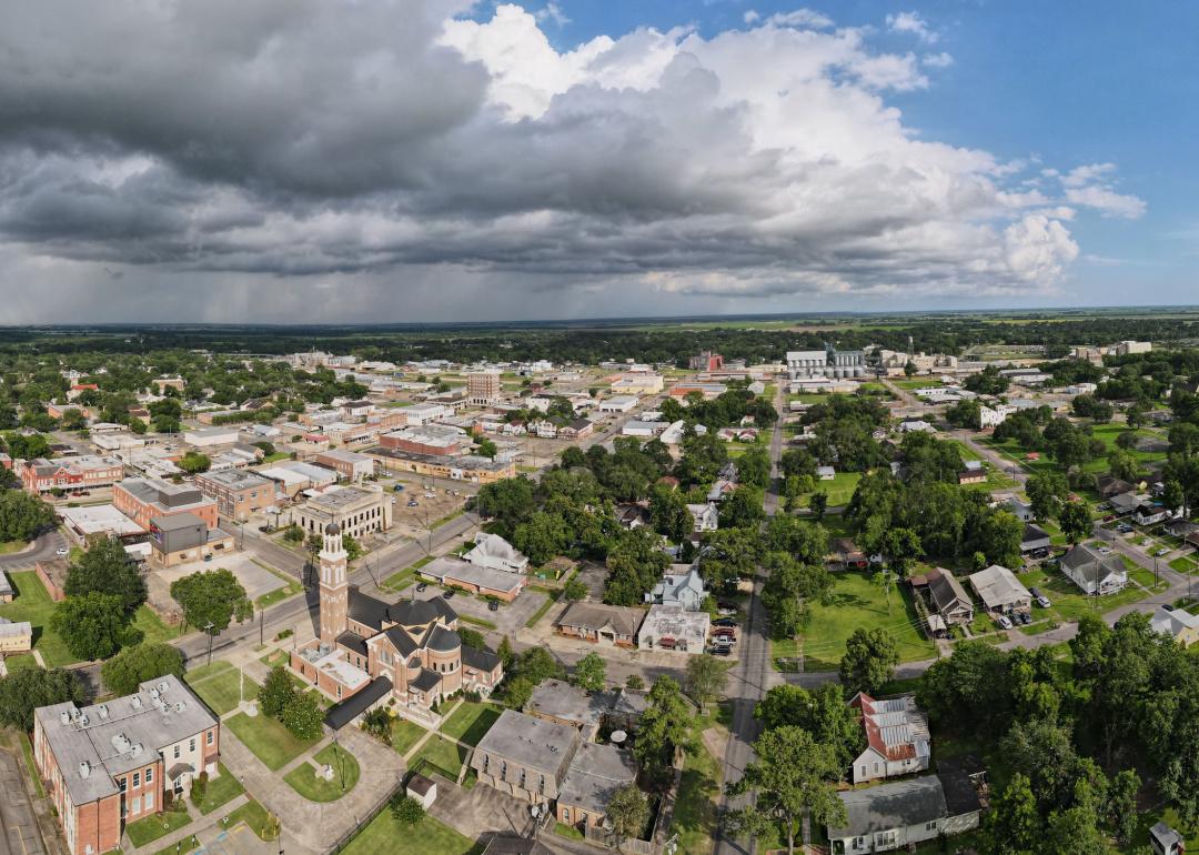 Aerial view Crowley.