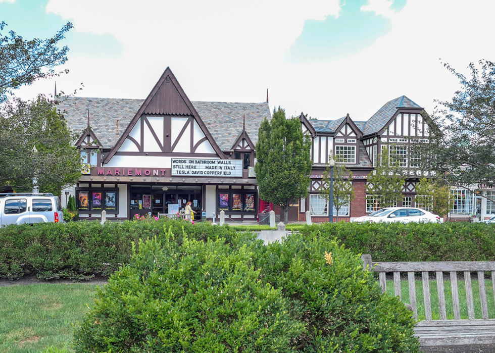 Mariemont as seen from the town square park.