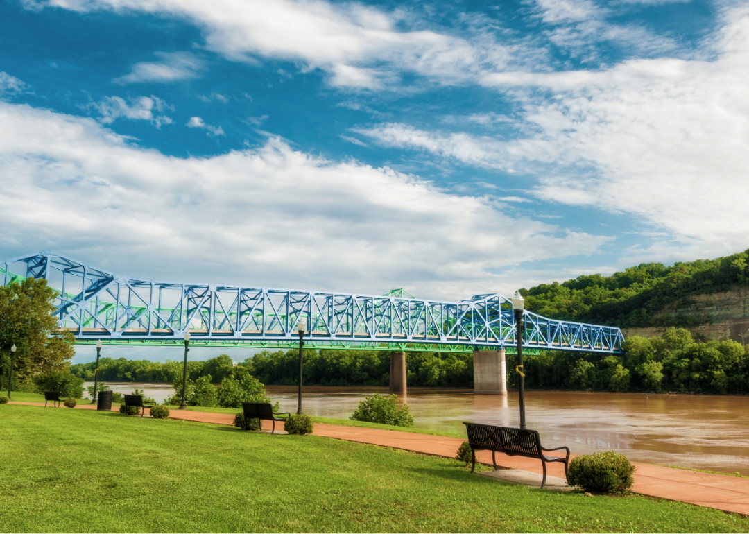 Ashland waterfront along the Ohio River.