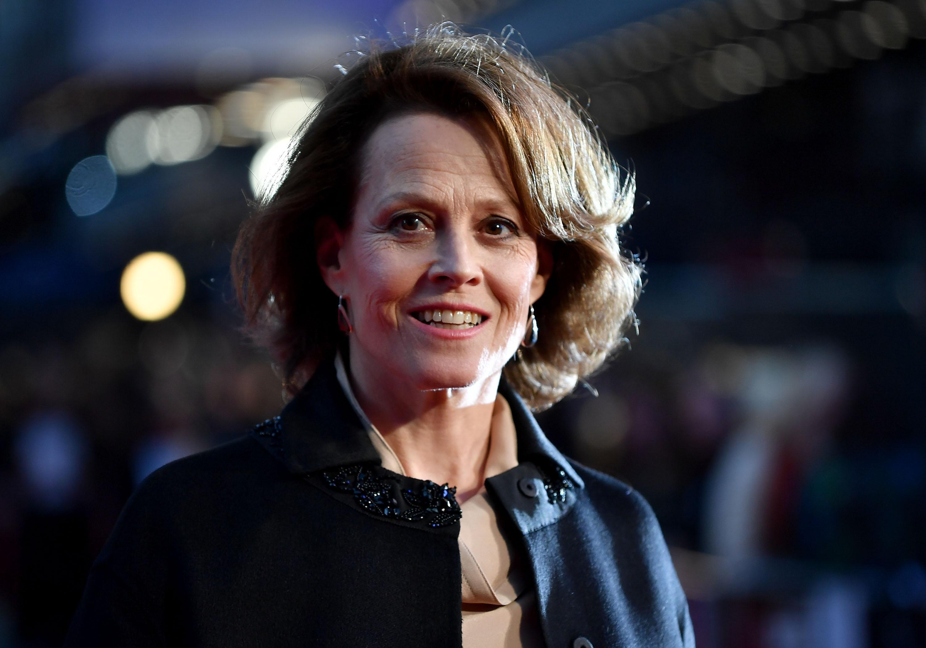Sigourney Weaver attends event.