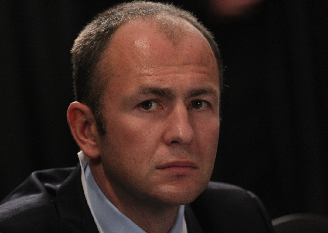 Andrey Melnichenko at business forum.