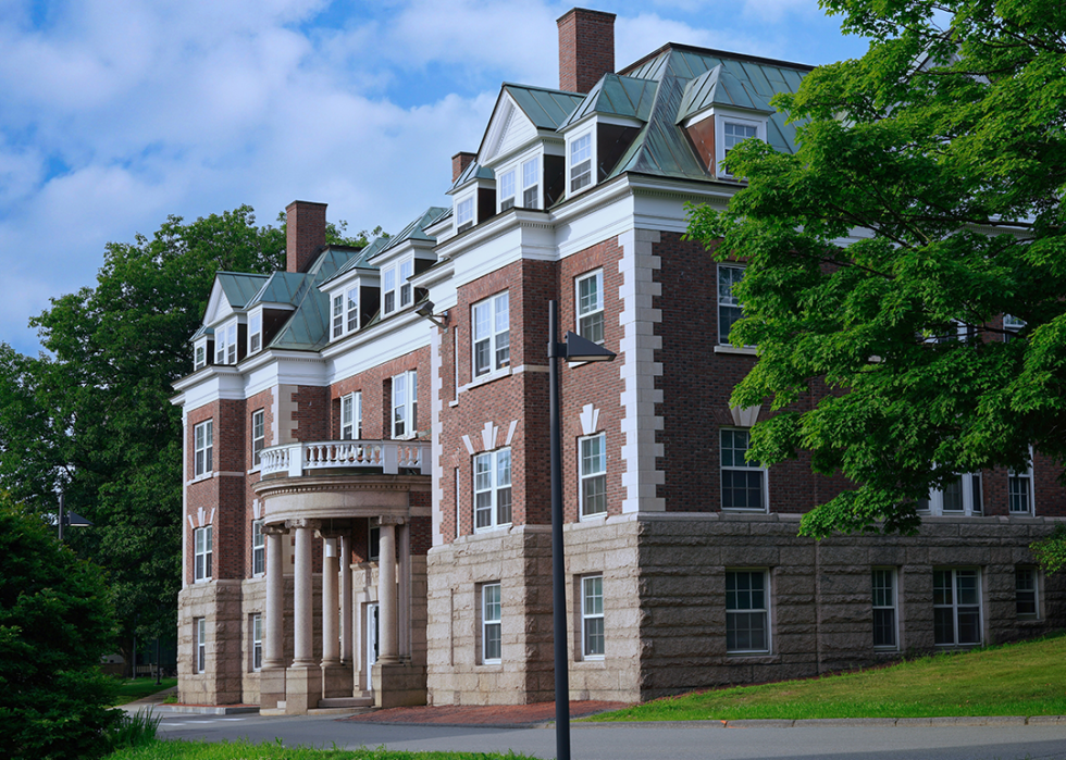 Residence Hall on Dartmouth campus.