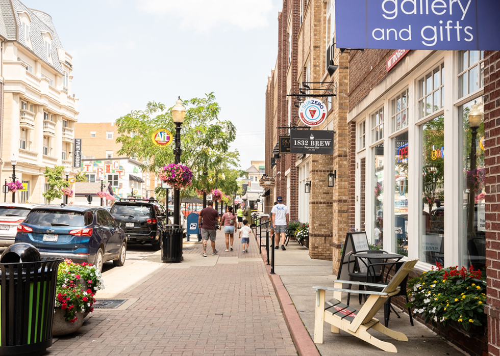 Street scene in Carmel.