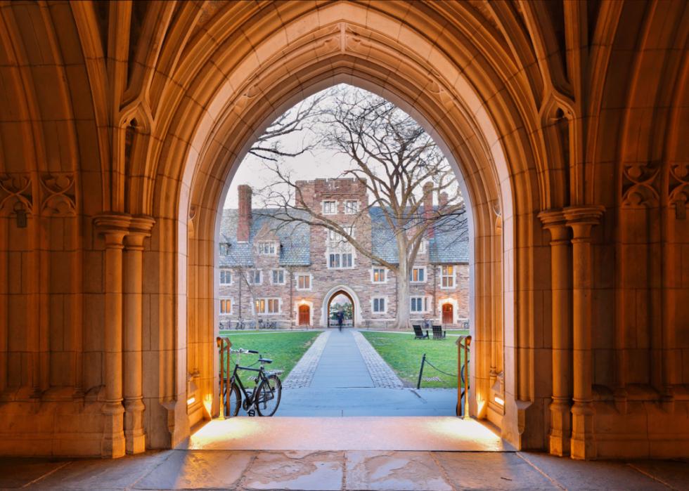 Holder Hall on Princeton University Campus.
