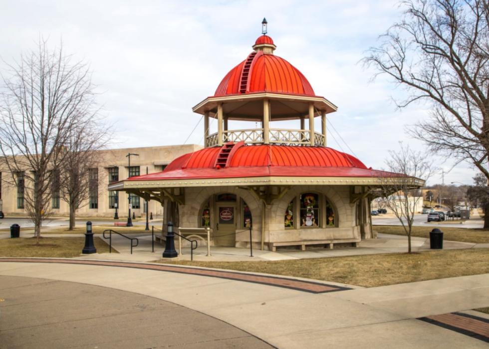 The historic transfer house in Decatur.