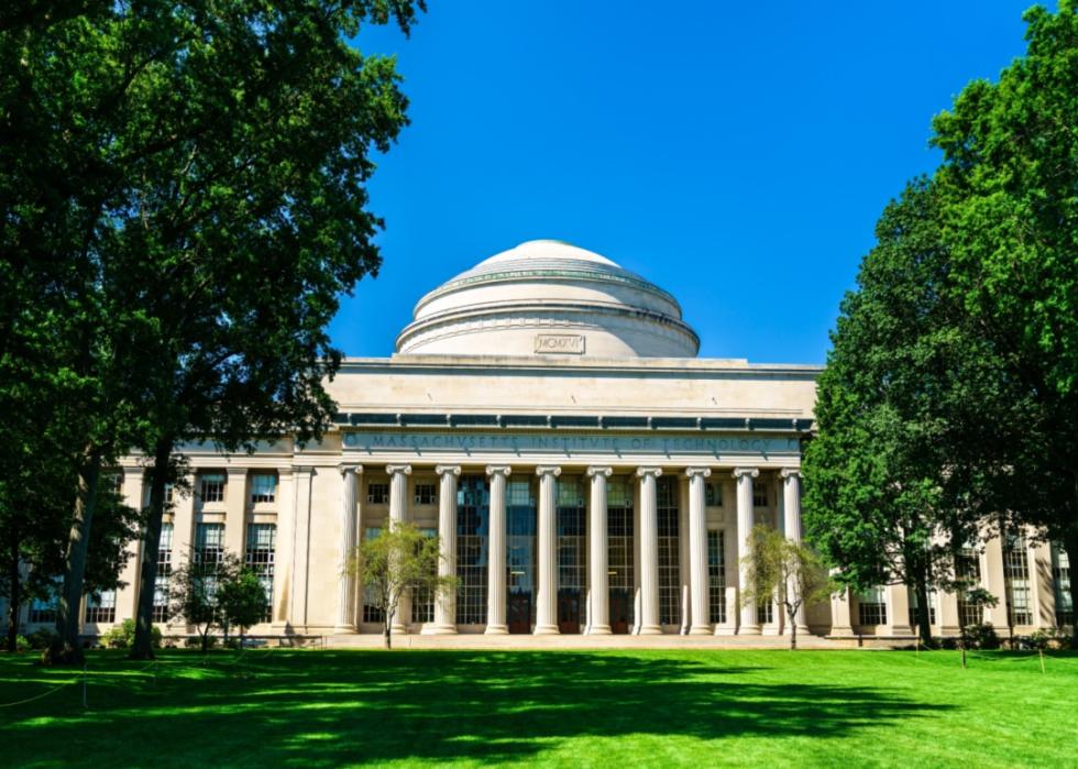 The great dome of Massachusetts Institute of Technology.
