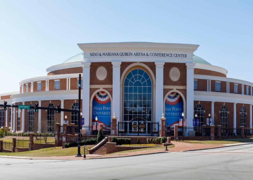 A conference center at High Point University.