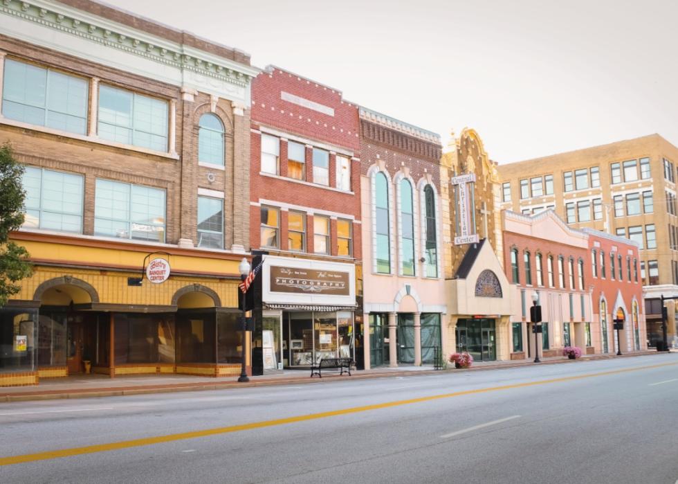 A historic downtown street.