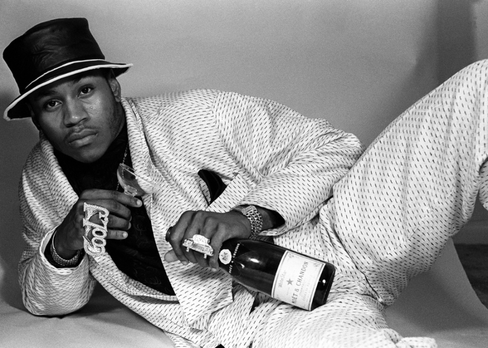 LL Cool J posing for a portrait.