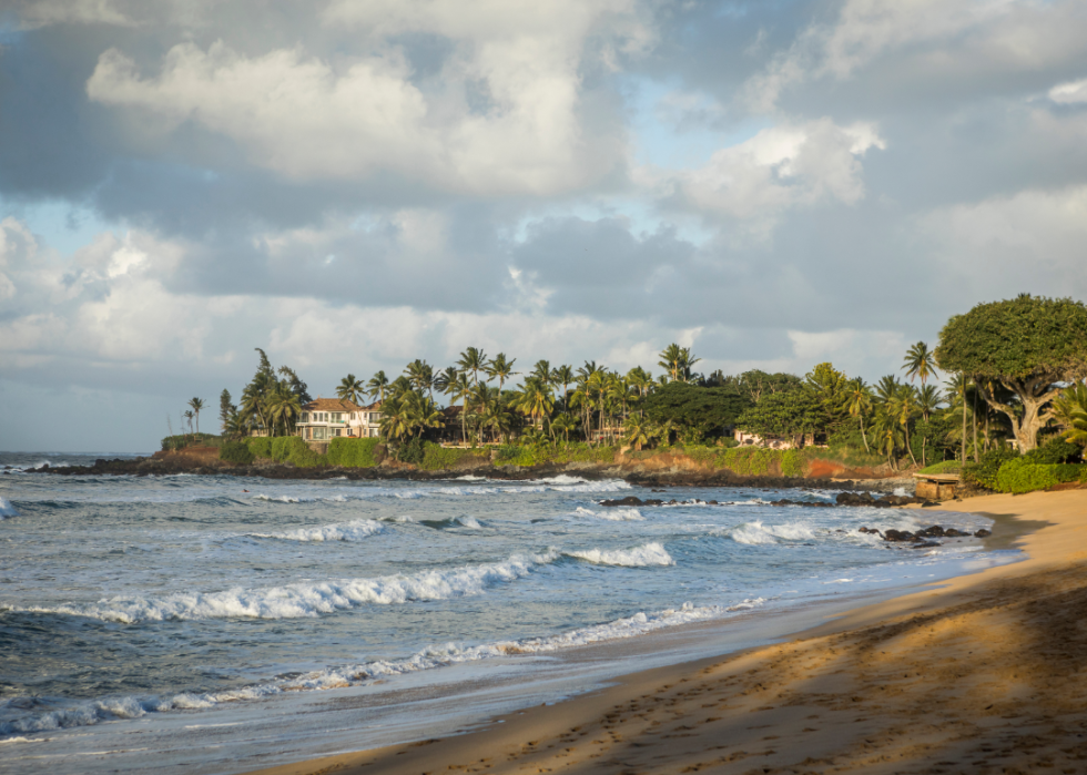 A beach near Paia.