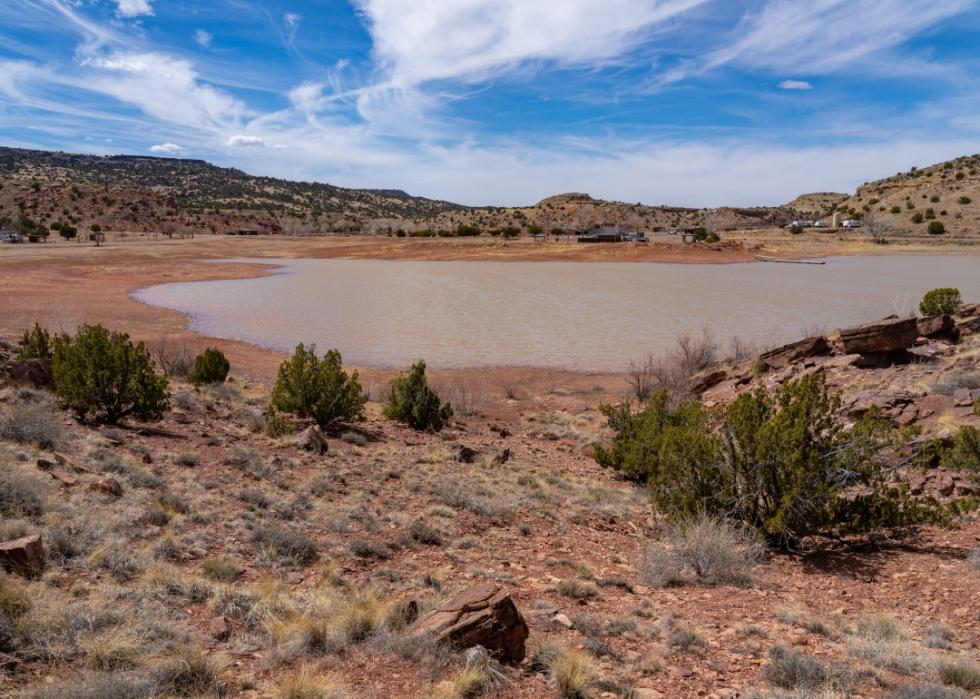 Lyman Lake Reservoir, St. Johns, Arizona.