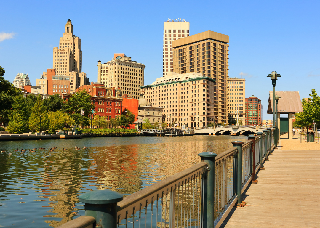 The Providence skyline.