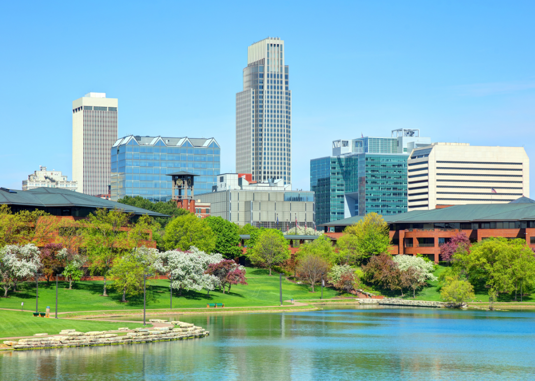 The Omaha skyline.