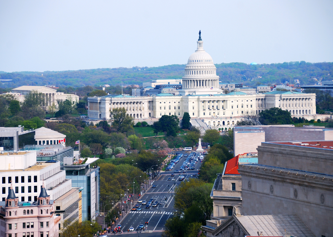 The U.S. Capitol in Washington D.C.