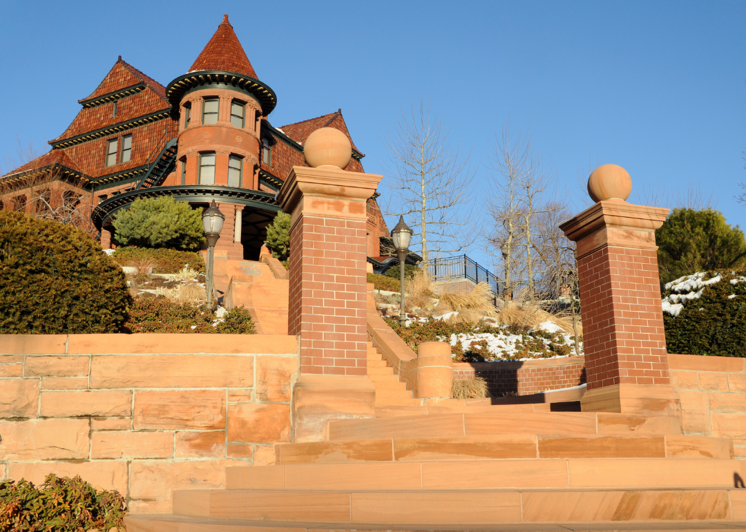 The historic McCune Mansion in Salt Lake City.