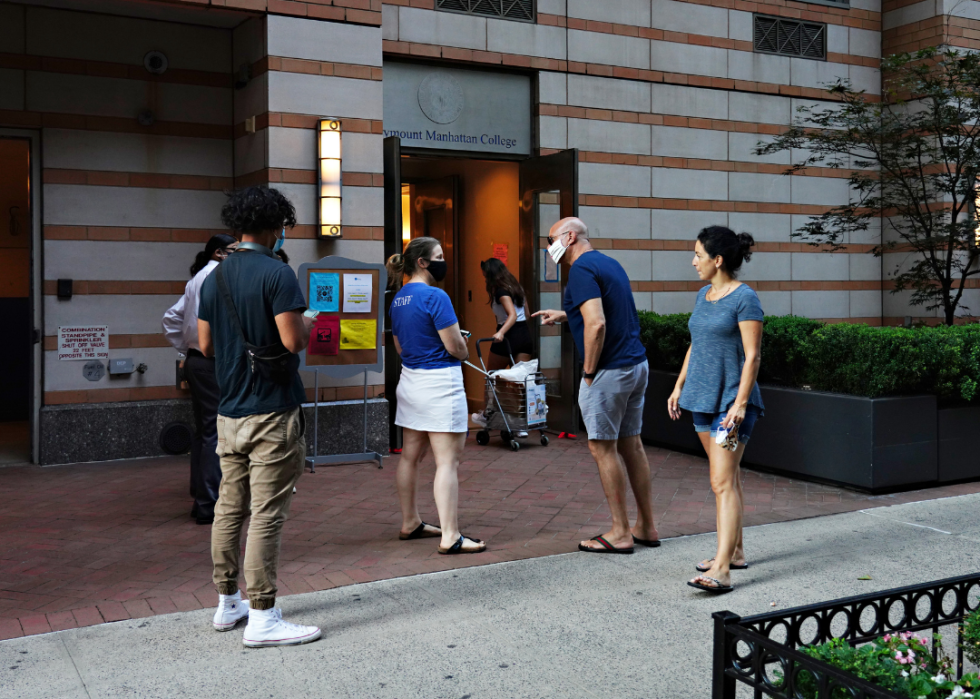 Move-in day at Marymount Manhattan College