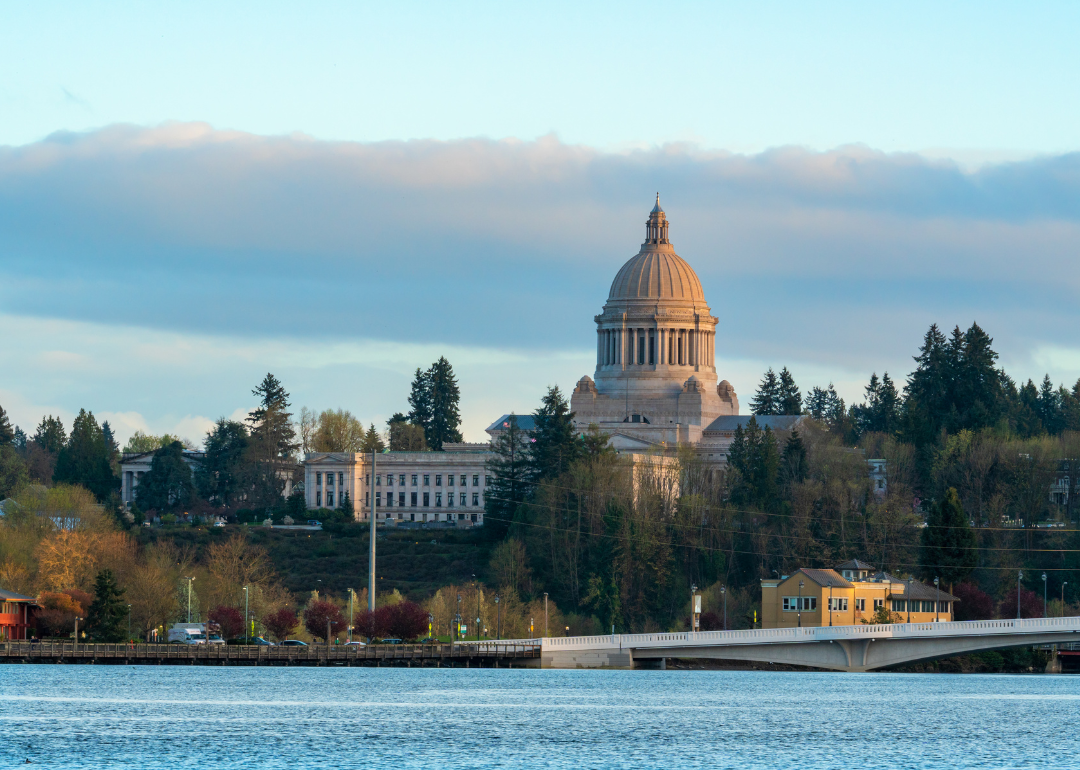 The Washington State Capitol in Olympia.