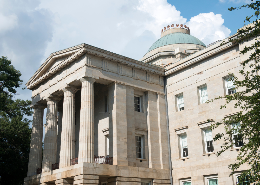 The North Carolina State Capitol in Raleigh.