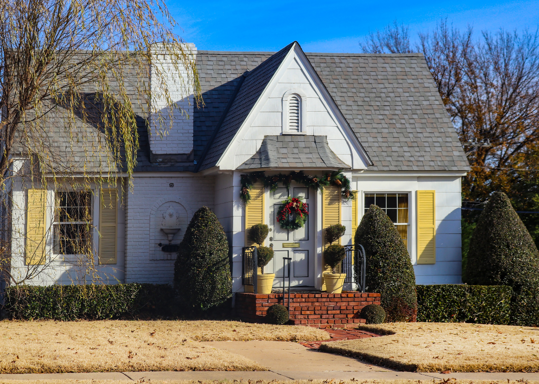 A cute cottage in Oklahoma.