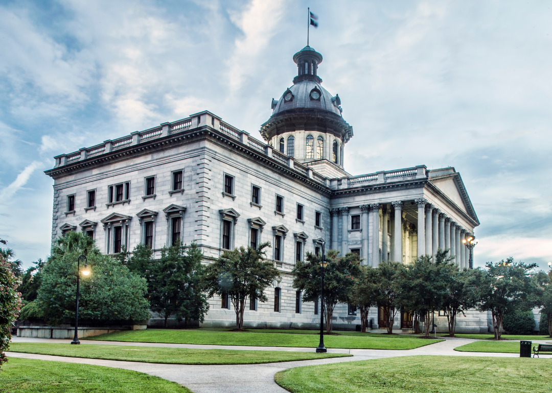The South Carolina State Capitol building.