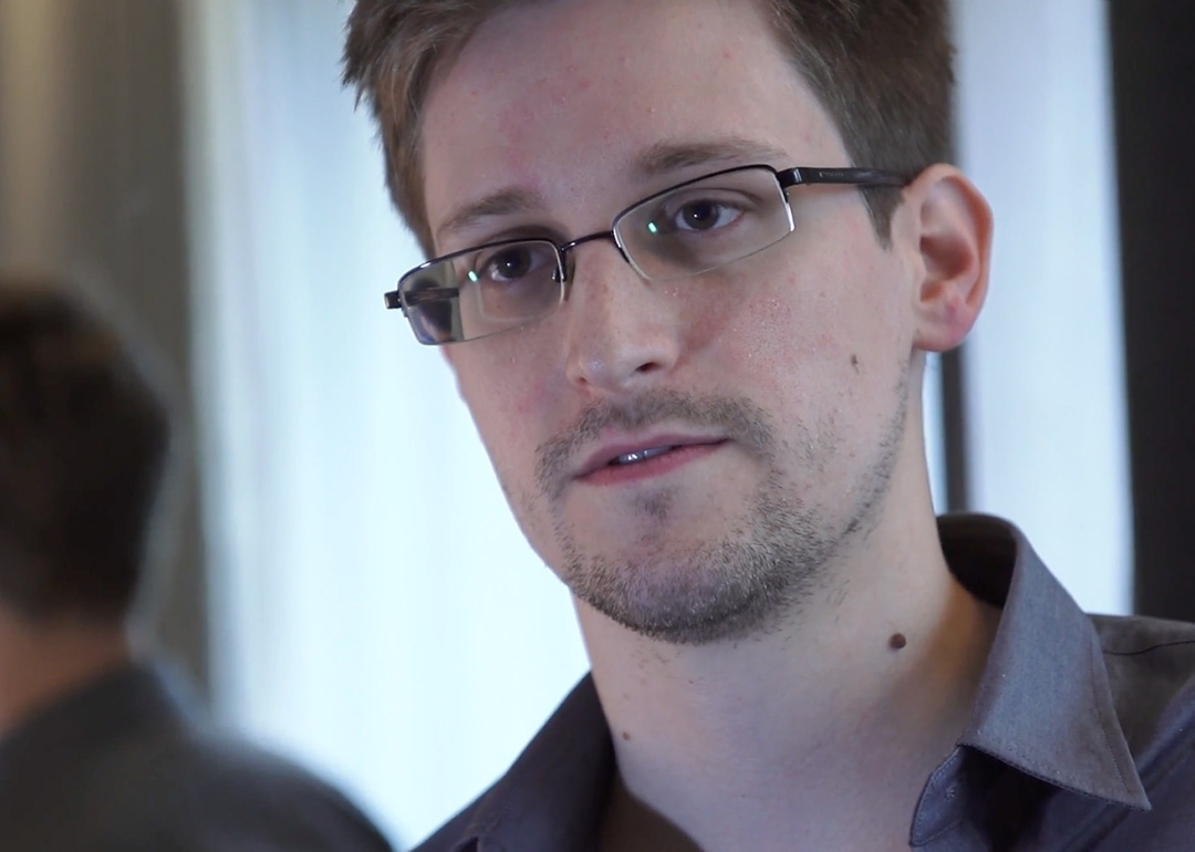 Edward Snowden speaking to The Guardian.