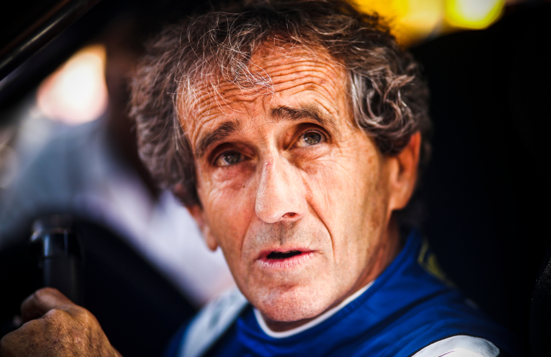 Alain Prost during the Monaco Formula One Grand Prix at Monaco May 25, 2018, in Montecarlo, Monaco.