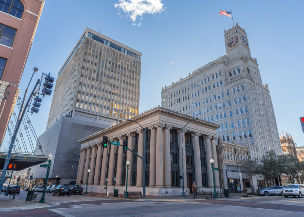 The Lamar Life Building in downtown Jackson, Mississippi