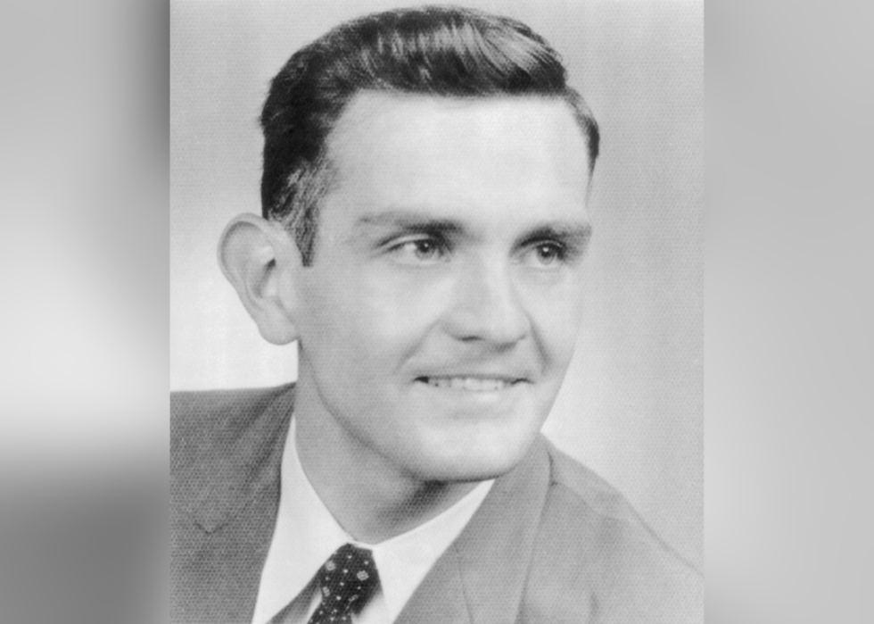 A headshot of Norman Morrison.
