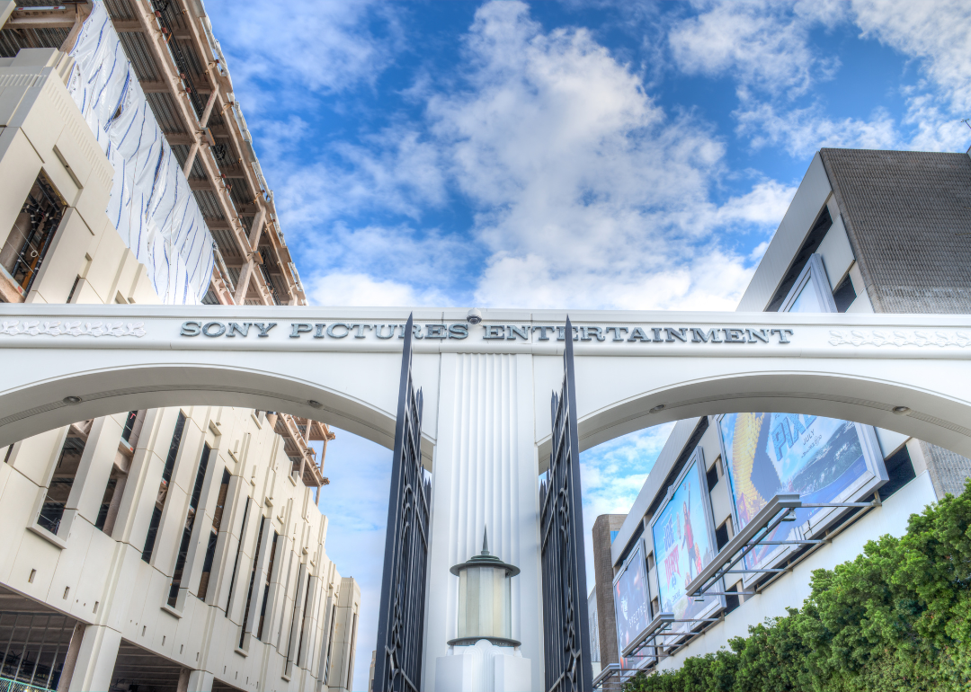 The Culver City east gate of Sony Pictures Entertainment.