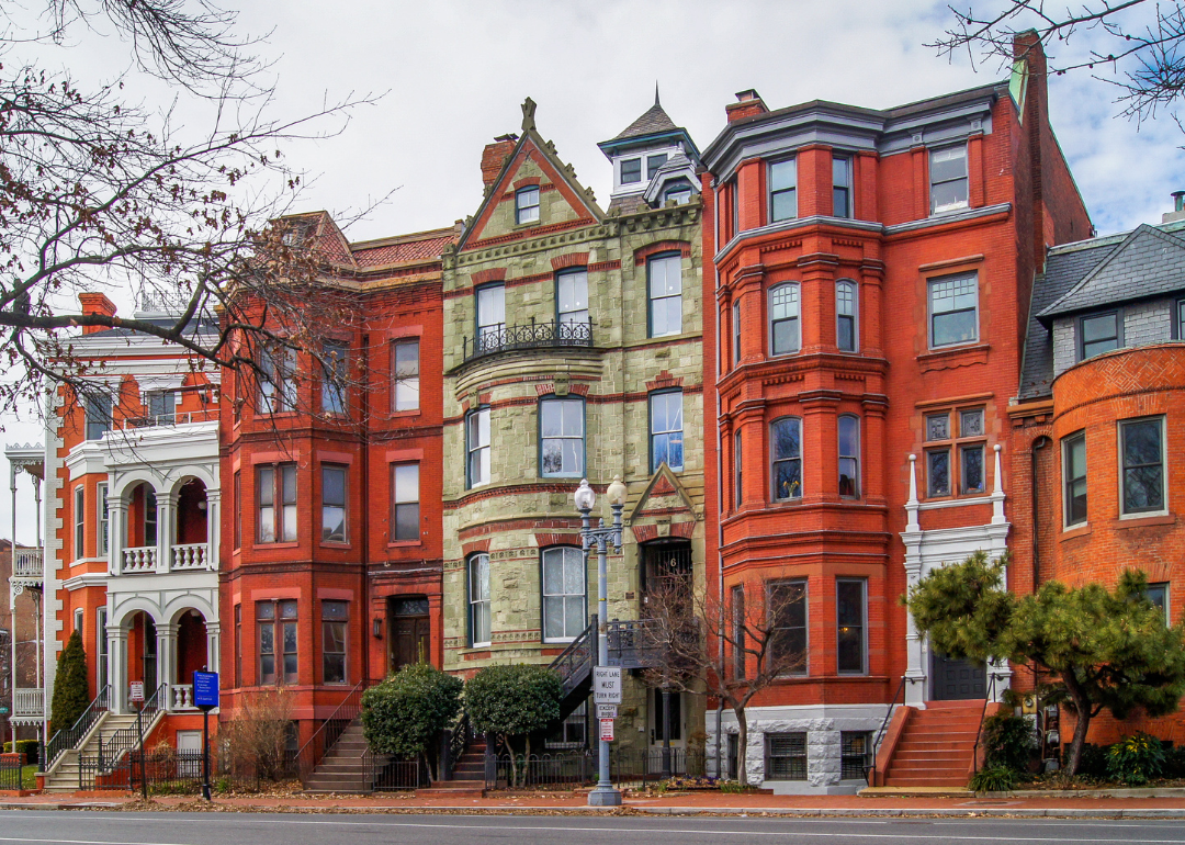 Townhouses in Logan Circle.