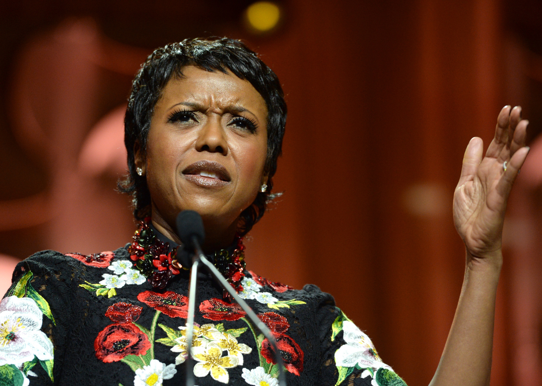 Mellody Hobson speaking onstage.