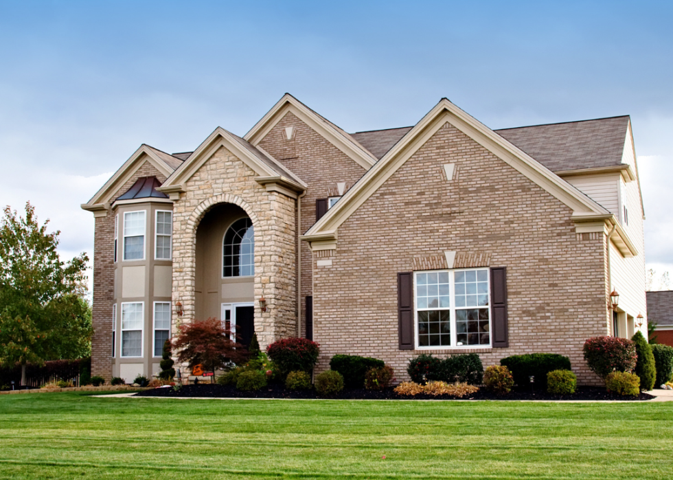 A house in a suburban neighborhood of Cleveland, Ohio