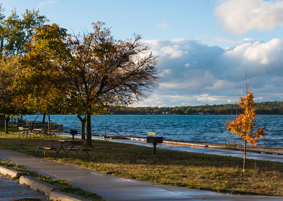Grand Traverse Bay in Traverse City.