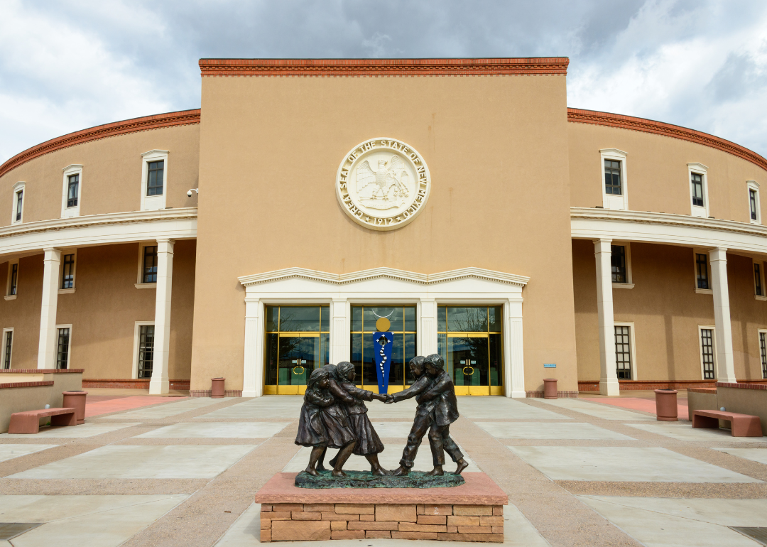 The New Mexico State Capitol.