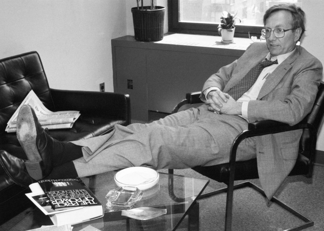 Seymour Hersh, who reported on Operation CHAOS.