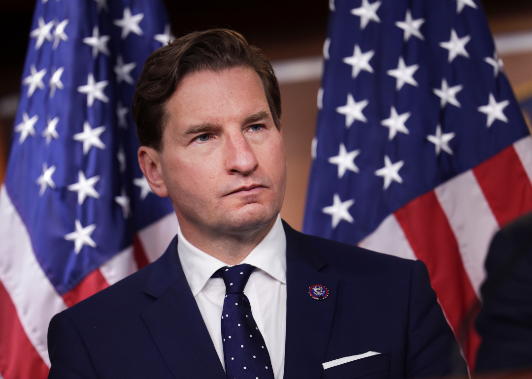 U.S. Rep. Dean Phillips (D-MN) attending a news conference on Iran negotiations on Capitol Hill, April 06, 2022 in Washington, DC.