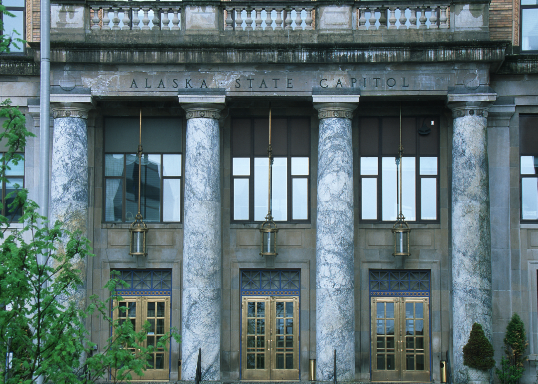 The state capitol building in Alaska.