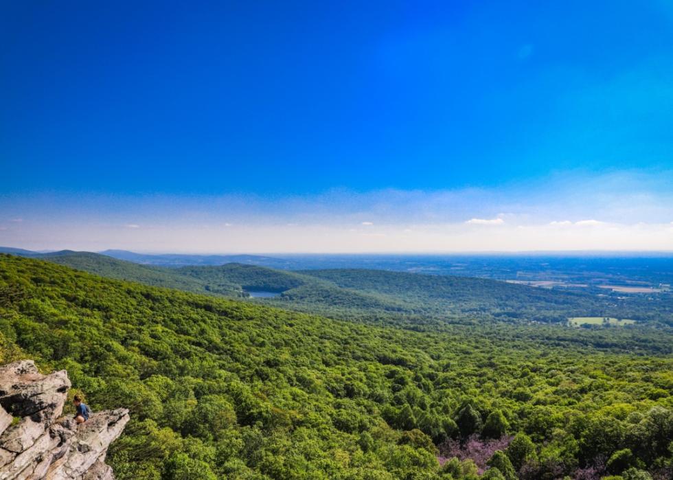 A view of Woodbine from Annapolis Rock.